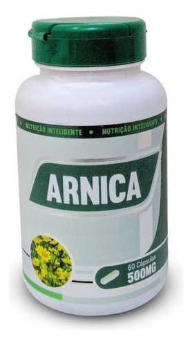 Arnica 500mg 90 Cápsulas Tratamento Contusões Fraturas