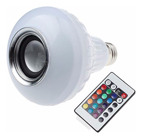 Ampolleta Led Bluetooth Rgb Con Control Remoto