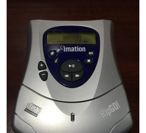 Reproductor Mini Cd 8cm Imation Rip Go! No Minidisc Hi-md