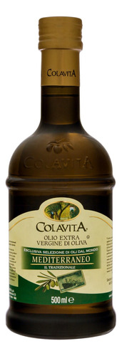 Azeite de Oliva Extra Virgem Mediterrâneo Italiano Colavita Vidro 500ml