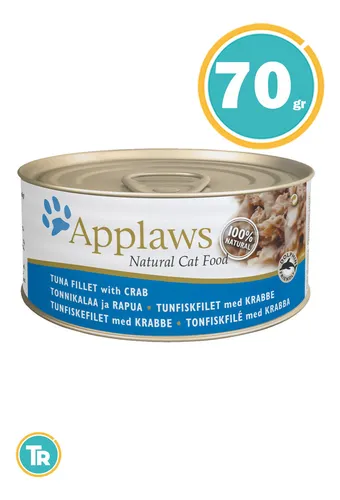 Applaws Gato Sabor Atún Con Cangrejo Lata 70 Gr