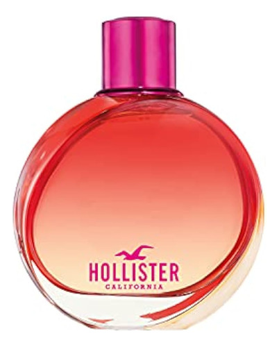 Hollister Wave 2, Eau De Parfum Spray, Women, 3.4 Onzas