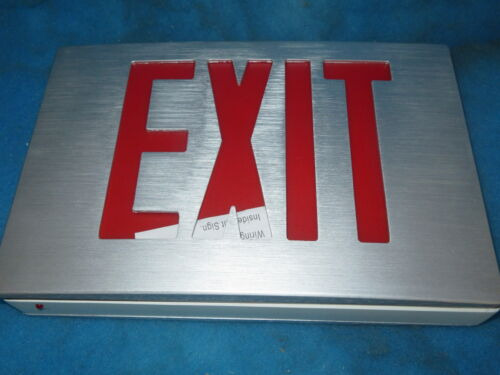 Nib Best Lighting Kxteu1rwa Double Sided Exit Sign + 1 Y Ssa