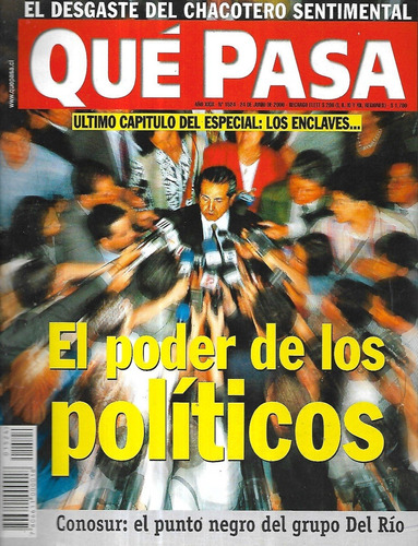 Revista Qué Pasa 1524 / 24 Junio 2000 / Enclaves Políticos