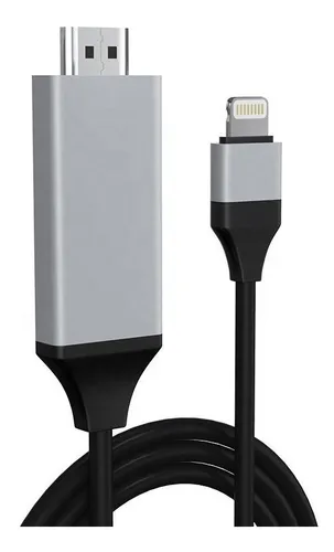 Cable Adaptador Lightning A Hdmi Para iPhone Sd Micro Sd