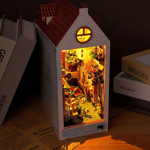 A Kit En Miniatura De Book Nook Kits De Book Nook Para