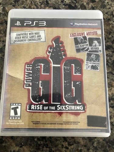 Power Gig: Rise Of The Sixstring - Usado - Ps3 Midia Fisica (Usado)