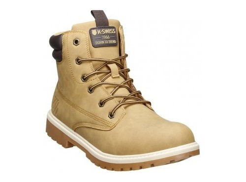 Bota De Trabajo K-swiss 0f498 284 Honey/gum Lincon  25-30 Ca