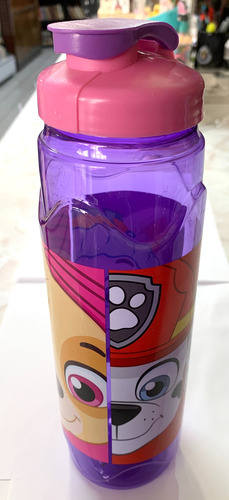 Termo Paw Patrol De Plástico 850 Ml Nuevo Violeta