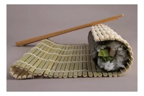 Pack De 6 Estirillas De Bamboo Para Preparar Sushi