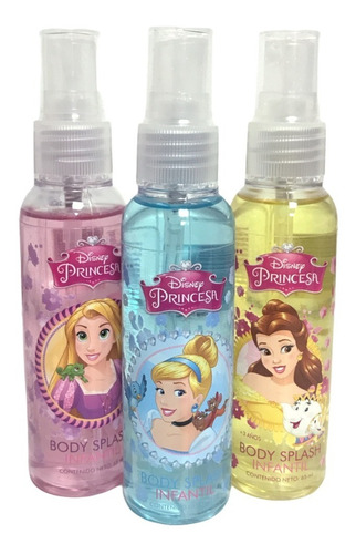 Body Splash Infantil Princesa Disney Loción Corporal Jactans