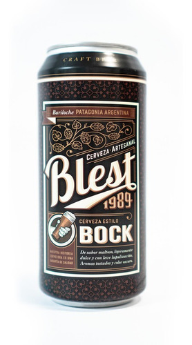 Cerveza Blest Bock Lata X 473cc