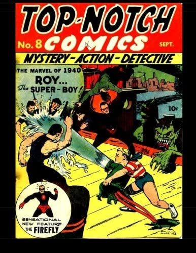 Libro: Top Notch Comics #8: 1940 Superhero Comic