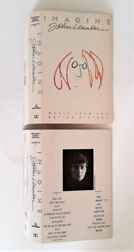 Tk0m Fita K7 John Lennon Imagine Movie Vol.1 + Vol.2