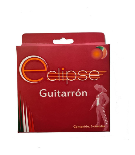 Jgo. De Cuerdas Para Guitarron Eclipse Gn-12flu