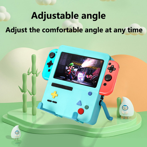 Soporte Portátil De Silicona Para Nintendo Switch, Soportes
