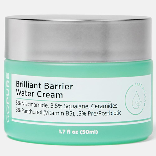 Gopure Brilliant Barrier - Crema De Agua Hidratante De Niaci