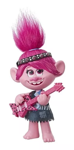 Boneca Trolls Poppy Cantora Pop Hasbro E7219 - Loja de Brinquedos