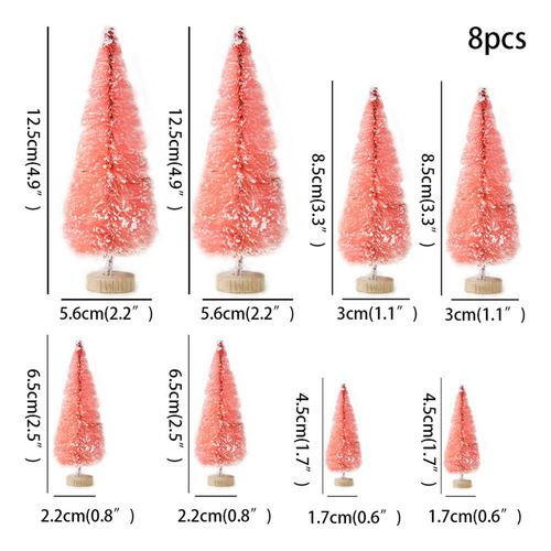 Aplicável A Mini De Navidad Artificial De Pino En Miniatura