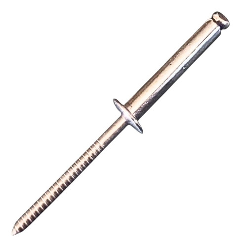 Rebite Pop De Repuxo Aço Inox 304 Polido 3,2 X 10mm - 100 Un