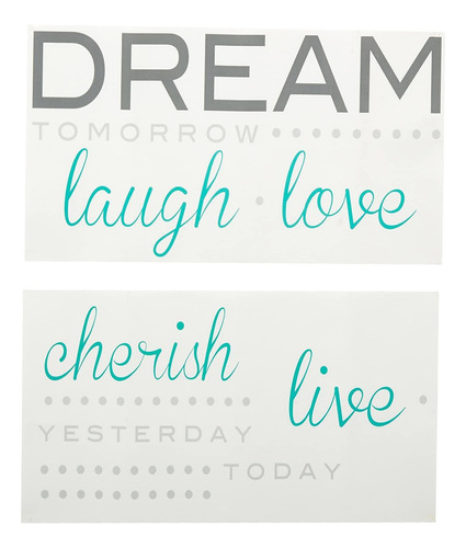 Wpq0746 Cherish, Dream, Live Wall Decal, Varía