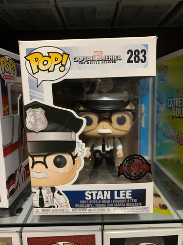 Funko Pop Stan Lee Capitán America El Soldado Del Invierno