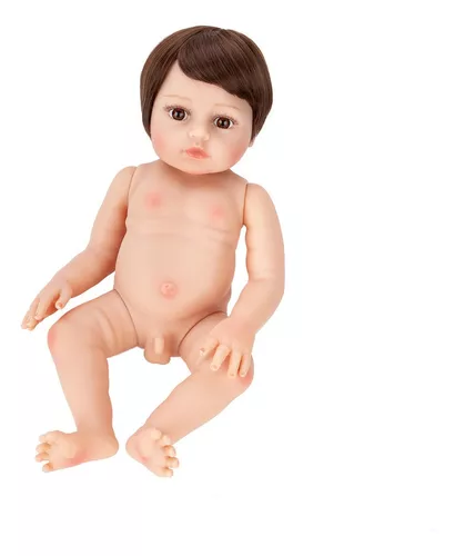 Brastoy Bebê Reborn Boneca Silicone Menina Original (48cm Sapo Menino  Boneco) : : Brinquedos e Jogos