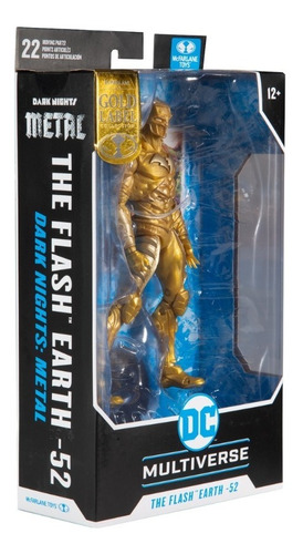 Imagen 6 de 6 de Flash Batman Figura Universo Tierra 52 Dc Dark Nights: Metal