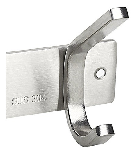 Webi 2 Packs, Perchero De Pared De Acero Inoxidable 304 Resi
