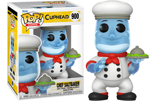 Imagen 1 de 1 de Funko Pop Cuphead Chef Saltbaker 900