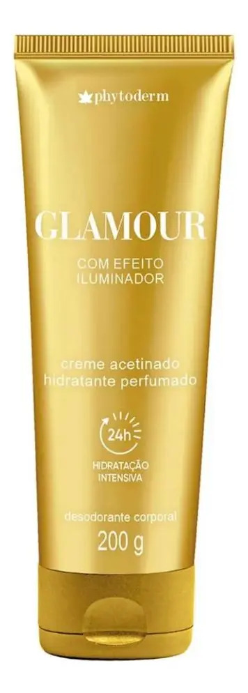 Creme para corpo Phytoderm Glamour Creme Hidratante en bisnaga