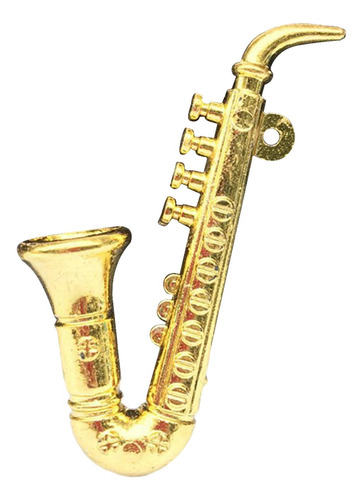 Casa De Muñecas En Miniatura, Instrumentos Saxofón