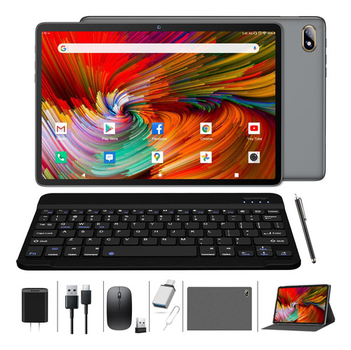 Tablet 2024 Última Tableta Android12 Tableta 2 En 1 De 10 Pu