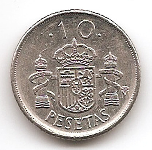 Moneda España 10 Pesetas 1992 Rey Juan Carlos I