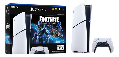Consola Ps5 Digital 1tb Fortnite Cobalt Star Internacional - Excelente (Reacondicionado)