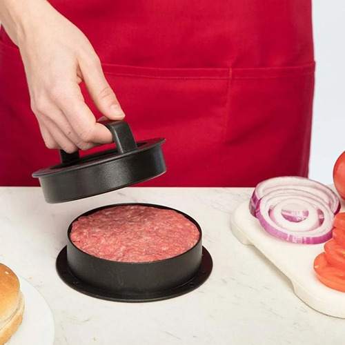 ¡ Molde Para Hamburguesa De 3 Funciones, Grande, Mini, Con