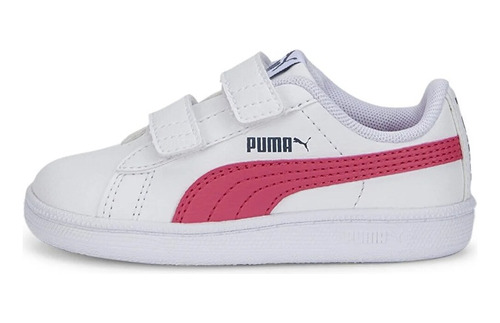 Tenis Puma Up Blanco-rosa 373603 26 Infantil   Of