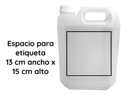 Imagen 3 de 10 de Bidones Plasticos 5 Litros Nuevo Material Reciclado X 60 U