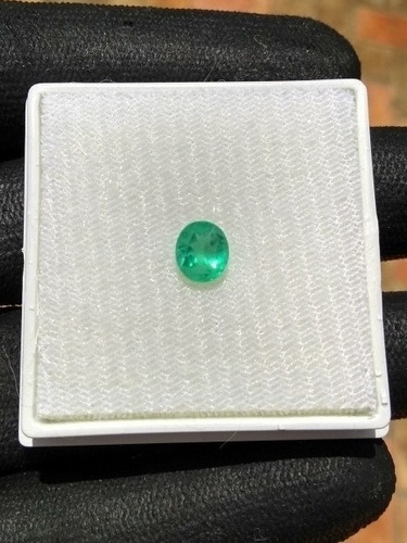 Esmeralda 1,13ct Verde Azulada Natural Super Extra