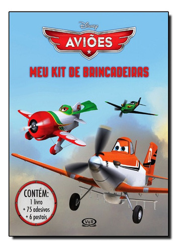 Aviões: Meu Kit De Brincadeiras: Aviões: Meu Kit De Brincadeiras, De Disney Enterprises Inc., Vol. Não Aplica. Vr Editora, Capa Mole Em Português