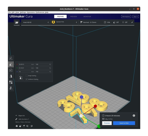 Número 318 798 Grabovoi Abundância Financeira Impressão 3d