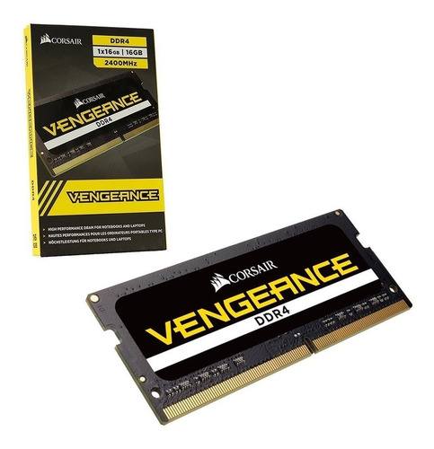 Imagem 1 de 2 de Memória Corsair Ddr4 16gb 2400mhz P/ Notebook Hp Asus Dell