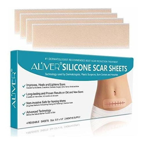 Parches Remover Cicatrices Reusable Silicone Scar Removal