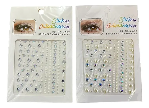 Maquillaje Perlas Autodhesivas