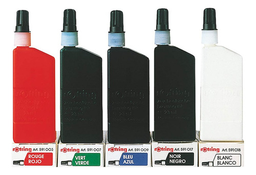 Tinta China Rotring X 23ml Para Estilografo Rotring Recarga