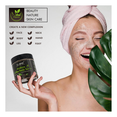 Exfoliante, Exfoliante Y Limpiador Corporal N Coffee Scrub