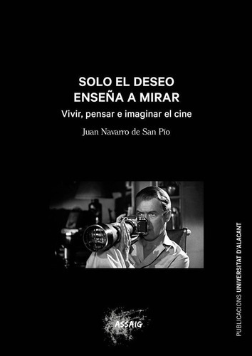 Solo El Deseo Enseãâ±a A Mirar, De Navarro De San Pio, Juan. Editorial Publicaciones De La Universidad De Alicante, Tapa Blanda En Español