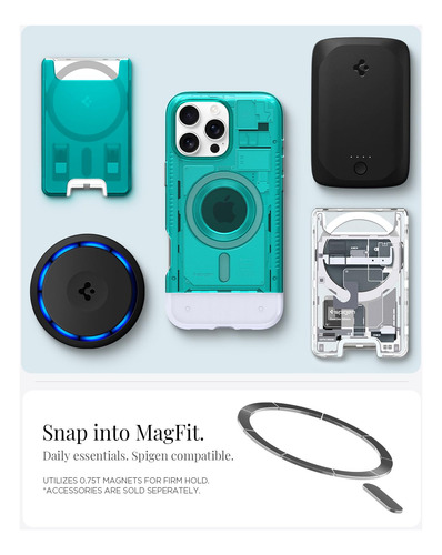 Capa Para iPhone 16 Pro Max Spigen Classic C1 Magfit Bondi A