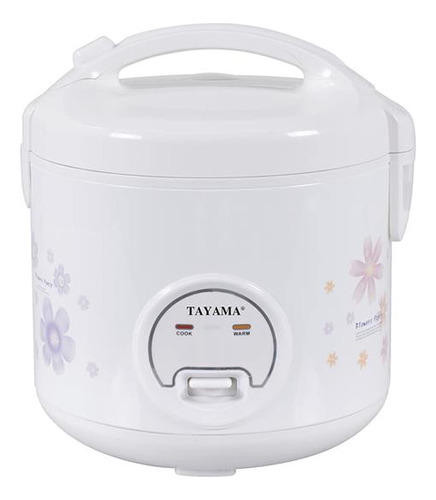 Tayama Arrocera Automática Y Vaporizador De Alimentos 10 T. Color Blanco