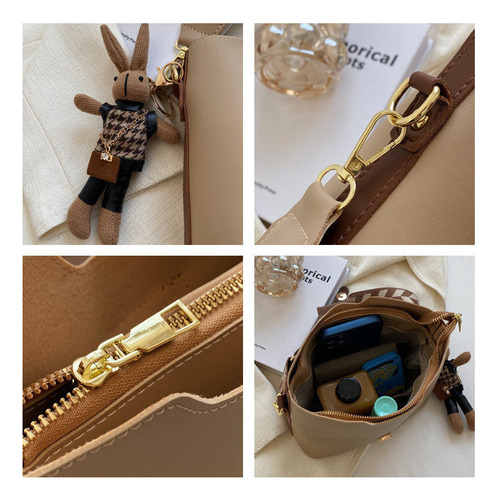 Bolso Bandolera Casual Gran Capacidad A La Moda Para Mujer